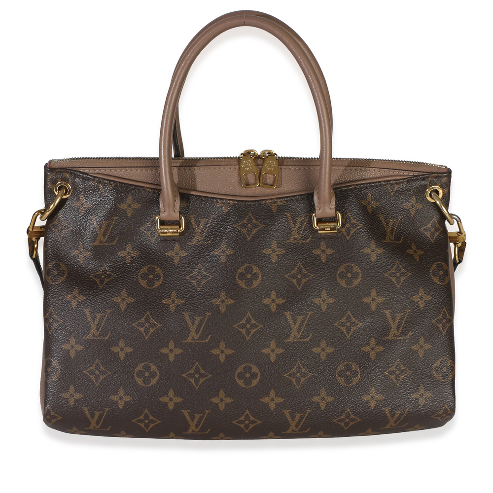 Louis Vuitton Taupe Monogram Canvas Pallas MM